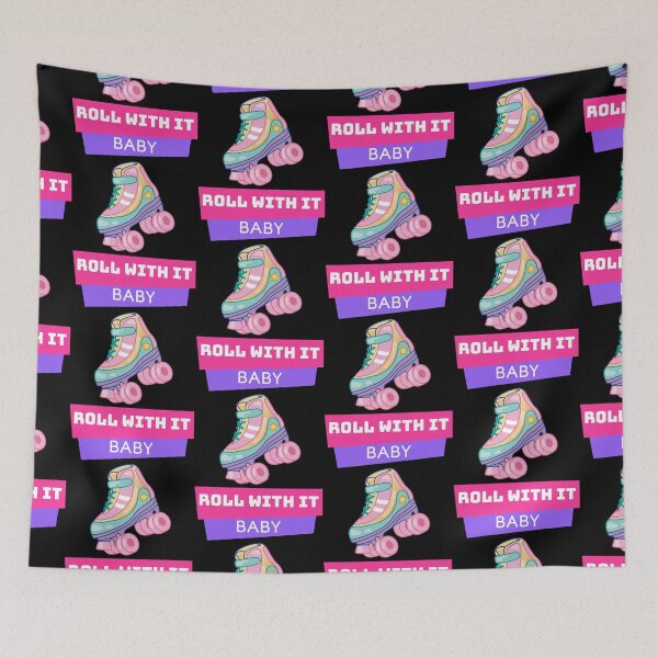 Item preview, Roller Wit It Baby Roller Skate Digital Art designed and sold by createdbycam.