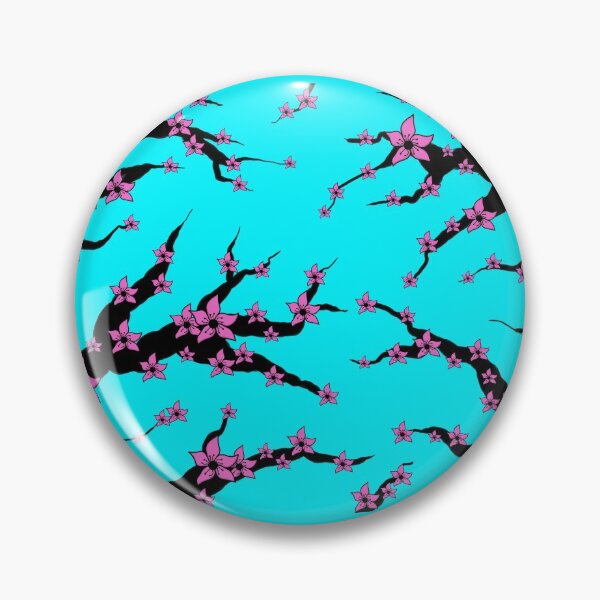Item preview, Cherry Blossom Sky Blue Background designed and sold by FloWynn.