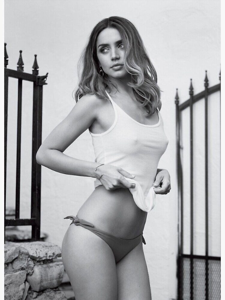 Celebrity Photos Posters Ana de Armas sensual in tank top and underwear -  CL3490