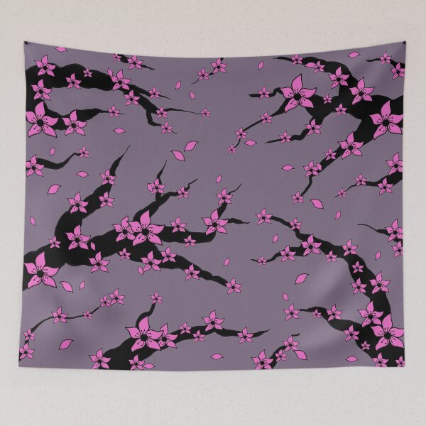 Item preview, Cherry Blossom Grey / Purple Background designed and sold by FloWynn.