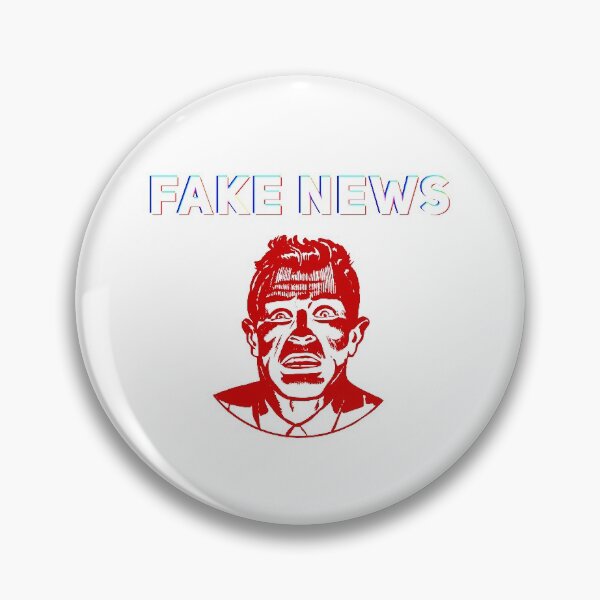 Item preview, Fake News MSM Lamestream Media Rainbow Vaporwave Glitch designed and sold by Joepseudo.
