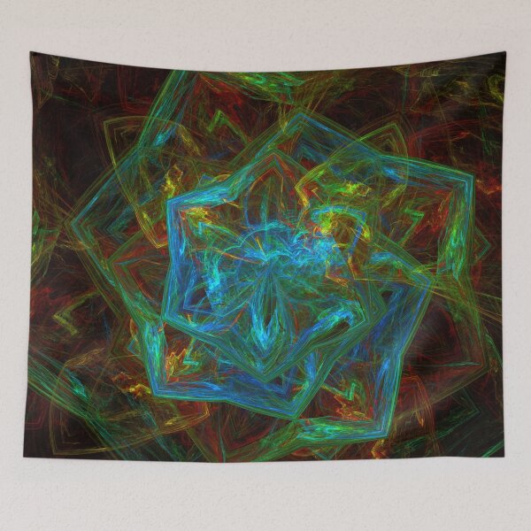Item preview, Rainbow flower | Fractal Art designed and sold by Brian Kroijer.