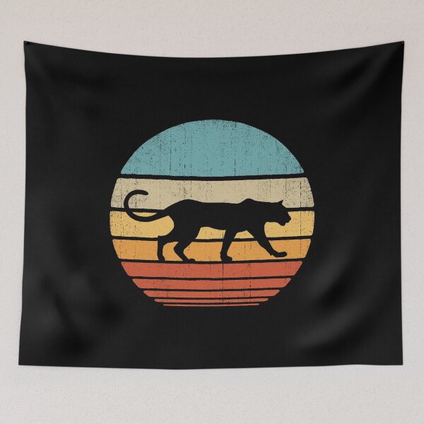Item preview, Cougar Retro Sunset Vintage 60s 70s Shirt for Men Women Boys Girls Kids designed and sold by LiqueGifts.