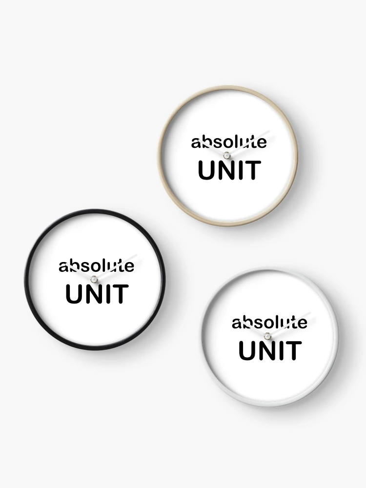 Thumbnail 3 of 4, Clock, Absolute Unit designed and sold by Rainfalling.