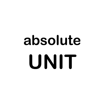 Artwork thumbnail, Absolute Unit by Rainfalling