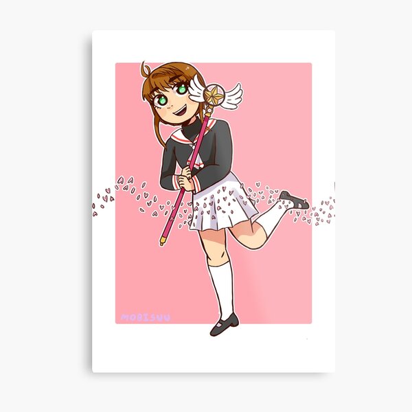 Sakura Kinomoto Metal Print