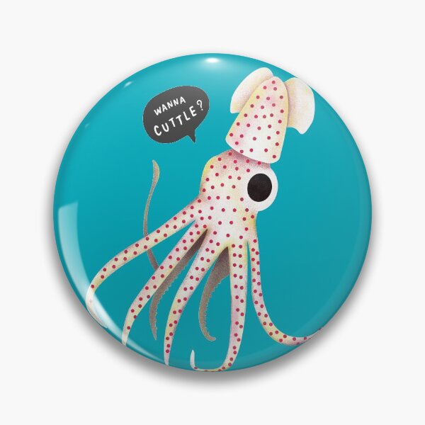 Item preview, Lonely Jewel Squid with Funny Pun designed and sold by SulaStore.