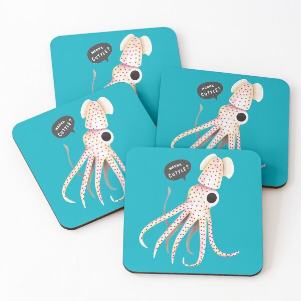 Item preview, Lonely Jewel Squid with Funny Pun designed and sold by SulaStore.