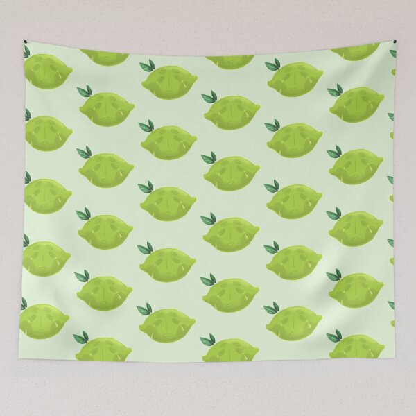 Item preview, fruit faces - lime designed and sold by spellingbri.