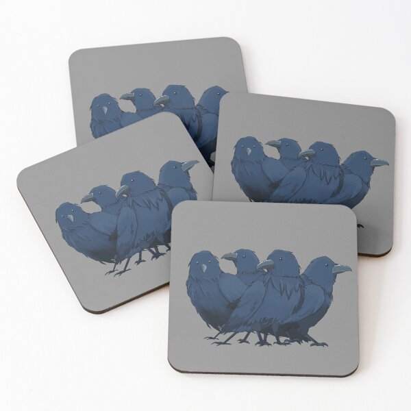 Item preview, Crows designed and sold by Maryam Hedayat.