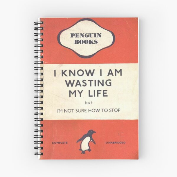 Item preview, I Know I'm Wasting My Life designed and sold by Gary Cunningham.