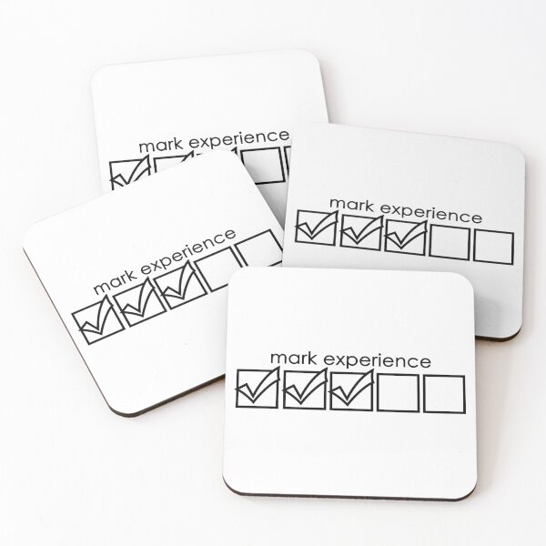 Item preview, Check Mark Experience Boxes designed and sold by Mark-Experience.