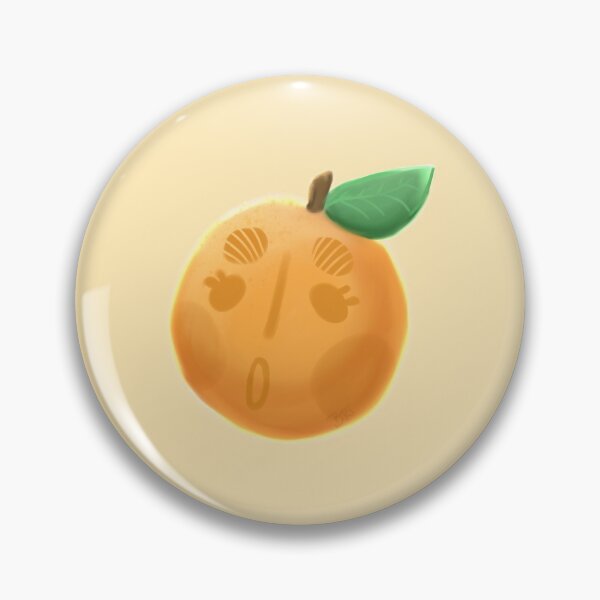 Item preview, fruit faces - orange designed and sold by spellingbri.