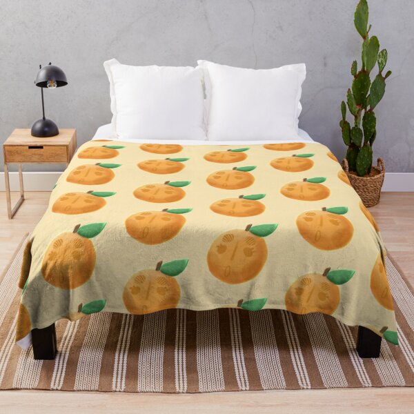 Item preview, fruit faces - orange designed and sold by spellingbri.