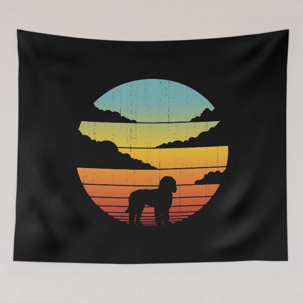 Item preview, Goldendoodle Retro Vintage Sunset 60s 70s  Shirt for Men Women Boys Girls Kids Dog Lover Gifts designed and sold by LiqueGifts.