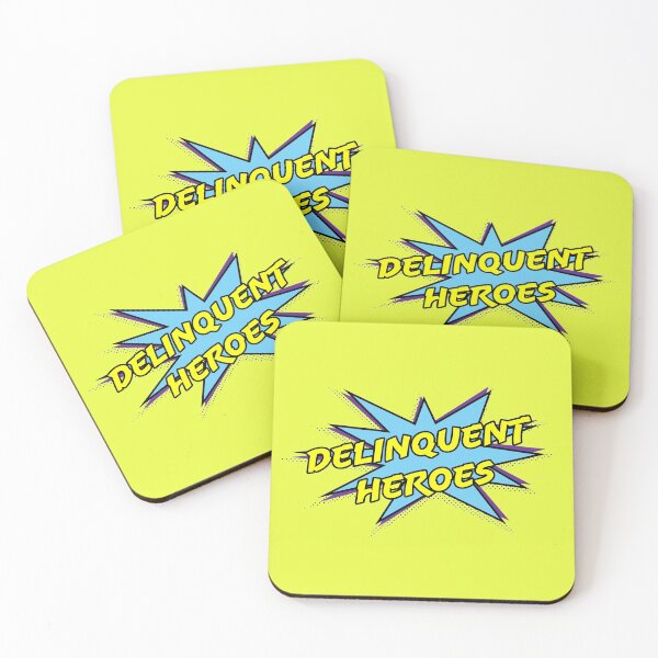 Item preview, Delinquent Heroes - Comic Blast designed and sold by Mark-Experience.