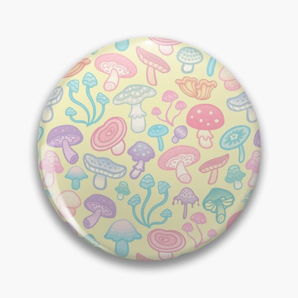 Item preview, Pastel Mushrooms designed and sold by doomed-dreamer.
