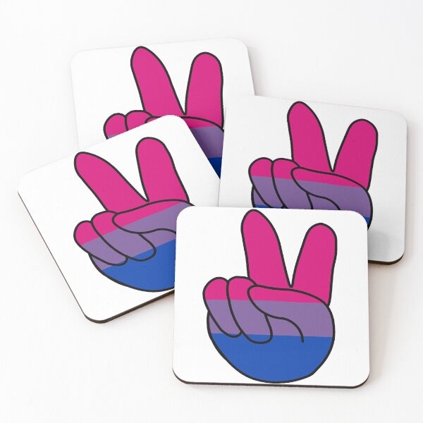 Item preview, Bi Peace Sign Inspired by Enid  designed and sold by Shleemies.