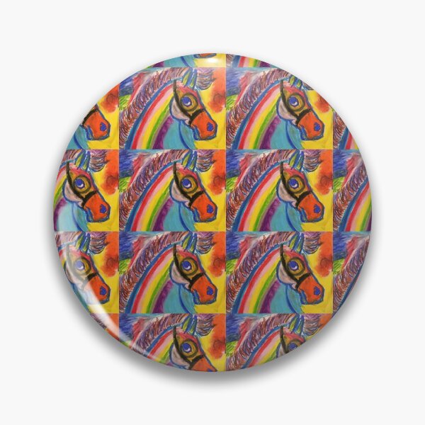 Item preview, Rainbow horse designed and sold by Tori O'Keeffe.