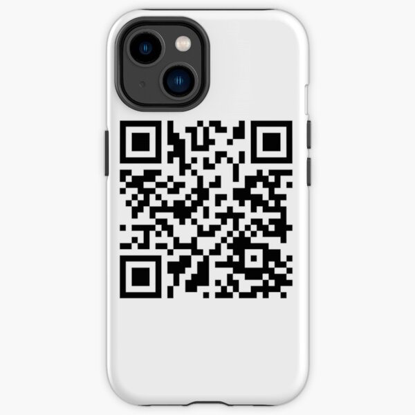 Rick Roll QR code | iPhone Case