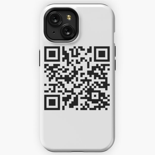 Rick Roll Your Friends! QR code that links to Rick Astley's “Never Gonna  Give You Up”  music video iPad Case & Skin for Sale by ApexFibers