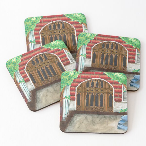 Item preview, The Courtyard designed and sold by worldismyne.