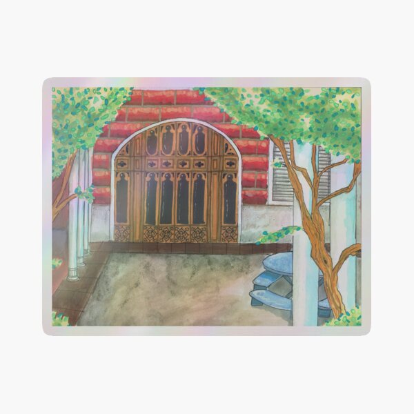 Item preview, The Courtyard designed and sold by worldismyne.