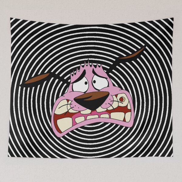 Item preview, Courage the Cowardly Dog  designed and sold by ValentinaHramov.