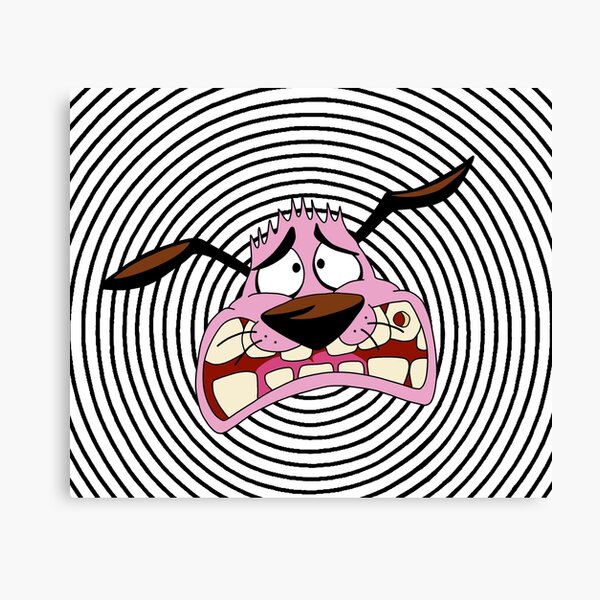 Courage the Cowardly Dog Canvas Print