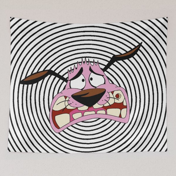 Item preview, Courage the Cowardly Dog  designed and sold by ValentinaHramov.