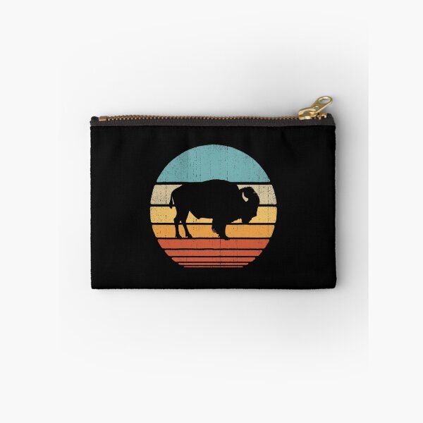 Item preview, Bison Retro Sunset Vintage 60s 70s Shirt for Men Women Boys Girls Kids Animal Lovers Gift designed and sold by LiqueGifts.