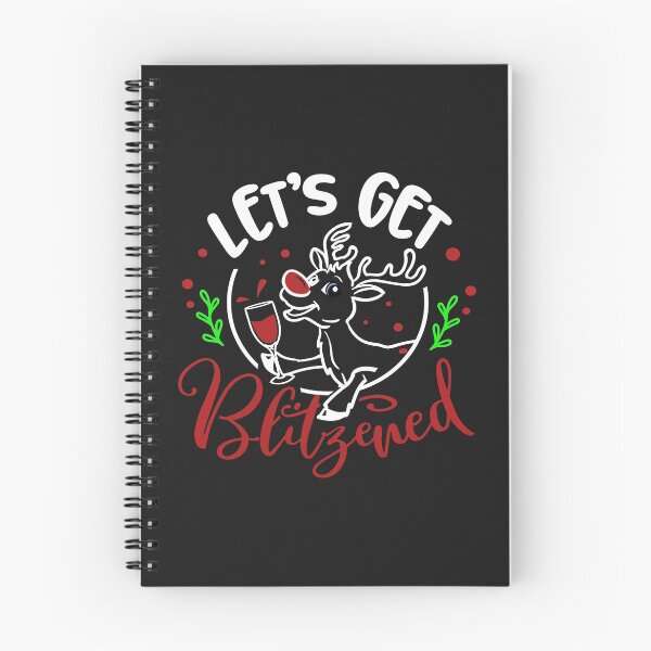 Item preview, Rudolph & Blitzen Christmas gift idea for wine drinkers T- designed and sold by BRtisticDesigns.