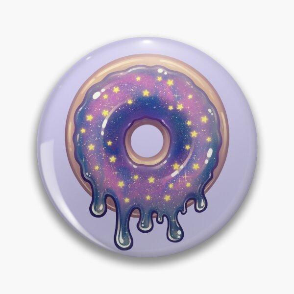 Item preview, Galaxy Donut - Purple designed and sold by doomed-dreamer.