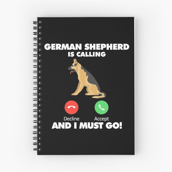 Item preview, Dog German Shepard is Calling and I Must Go designed and sold by HelloFromAja.