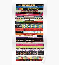 Stereo Stack Poster/Print #1 Poster