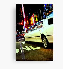limo out of my way Canvas Print