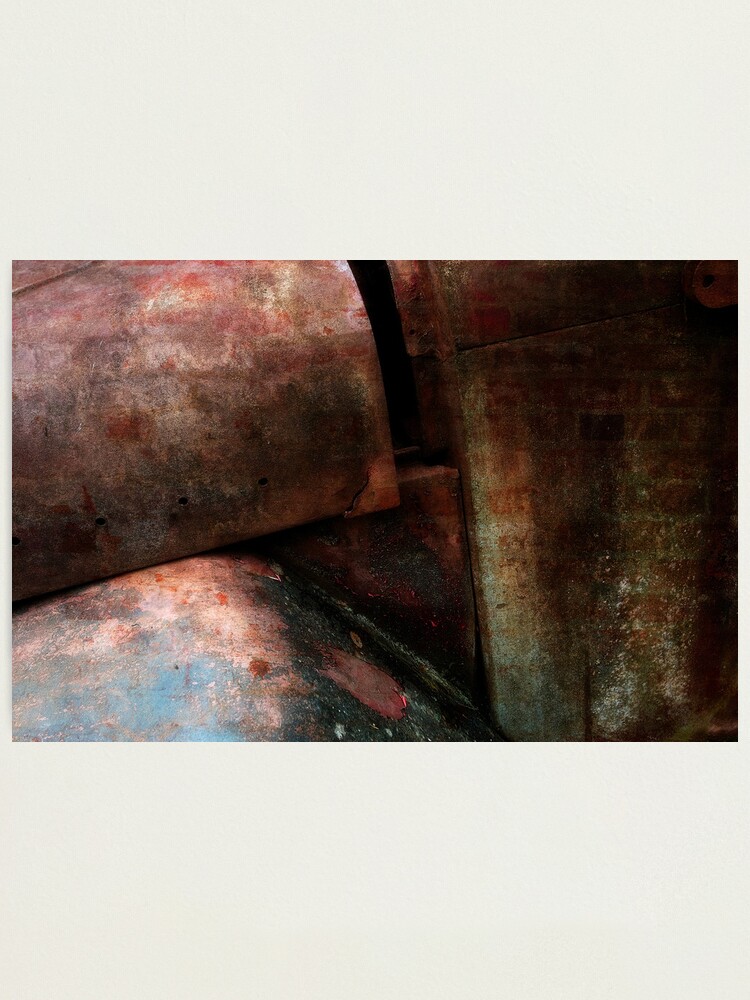 Alternate view of Rusty Truck Photographic Print
