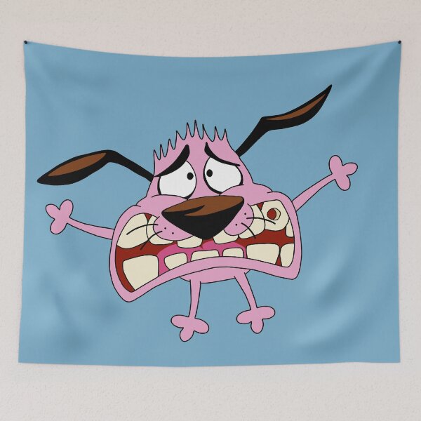 Item preview, Courage the Cowardly Dog  designed and sold by ValentinaHramov.