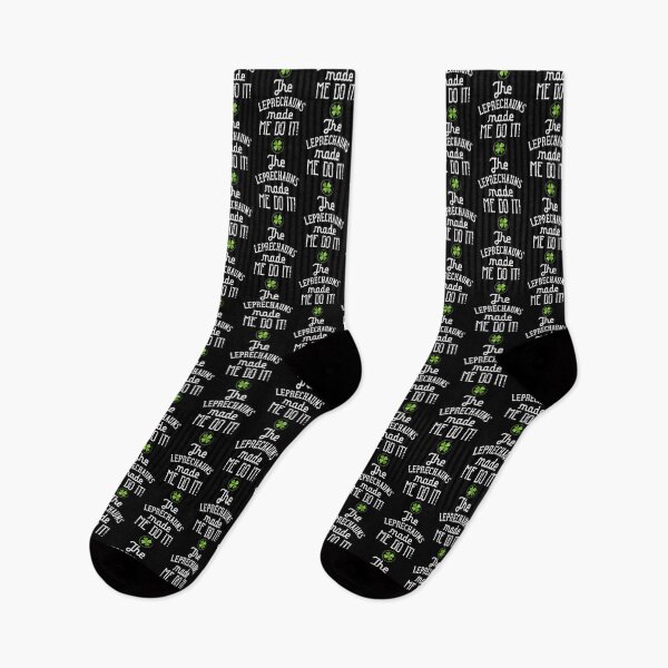 Item preview, Funny St. Patrick's Day gift idea, Novelty Irish gift, Ireland holiday, The leprechauns made me do it designed and sold by LoveEveryWear.