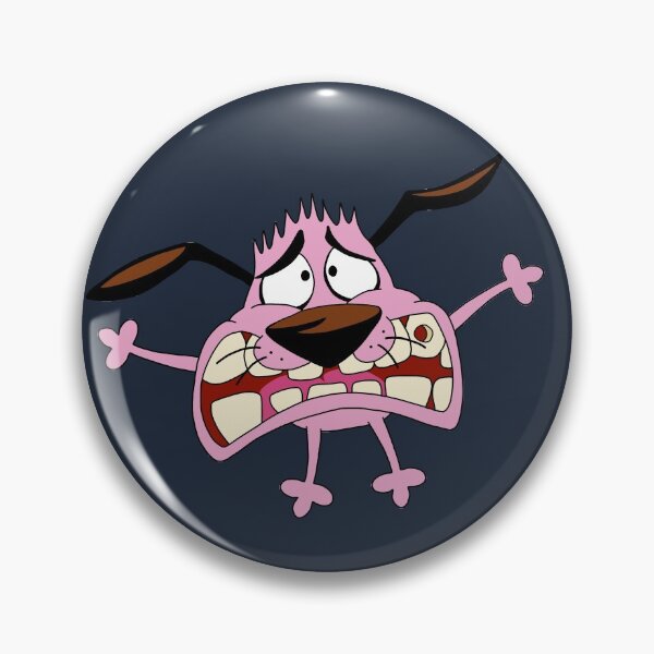 Item preview, Courage the Cowardly Dog  designed and sold by ValentinaHramov.