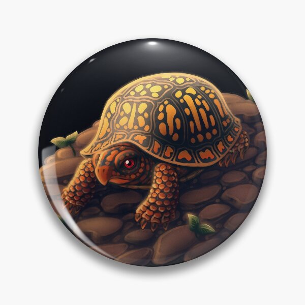 Item preview, Painted Box Turtle designed and sold by doomed-dreamer.