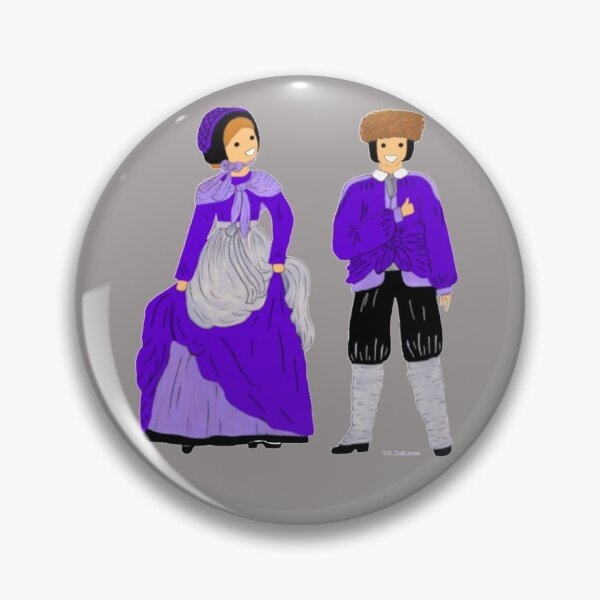 Item preview, Lorraine, lumberjacks, France. Color background designed and sold by Catherine Debusne.