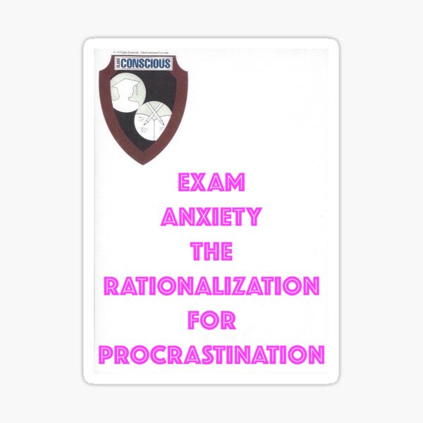 Item preview, EXAM ANXIETY-NEON PURPLE designed and sold by CCCREW.