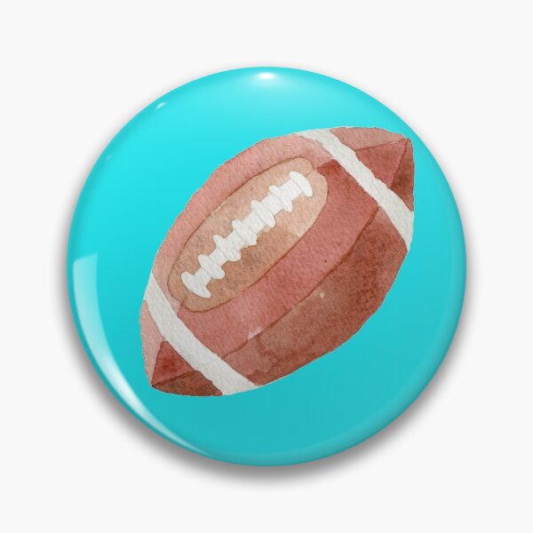 Item preview, Watercolor  american football ball on white background designed and sold by VadimFromm.