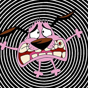 courage the cowardly dog scared face