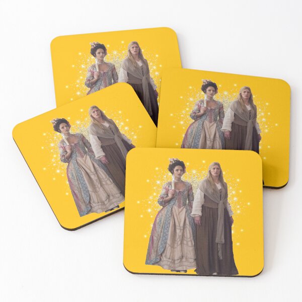 Item preview, Zari Tarazi and Ava Sharpe gold/silver background designed and sold by dutchchu.