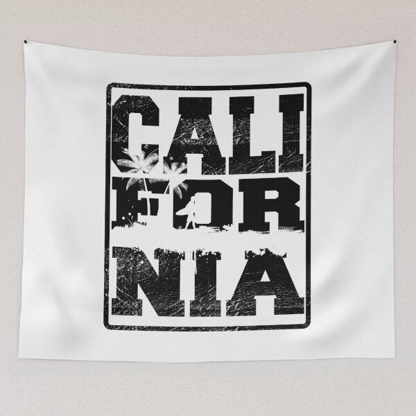 Item preview, California Surfer Palm trees Paradise USA designed and sold by shurikaner.