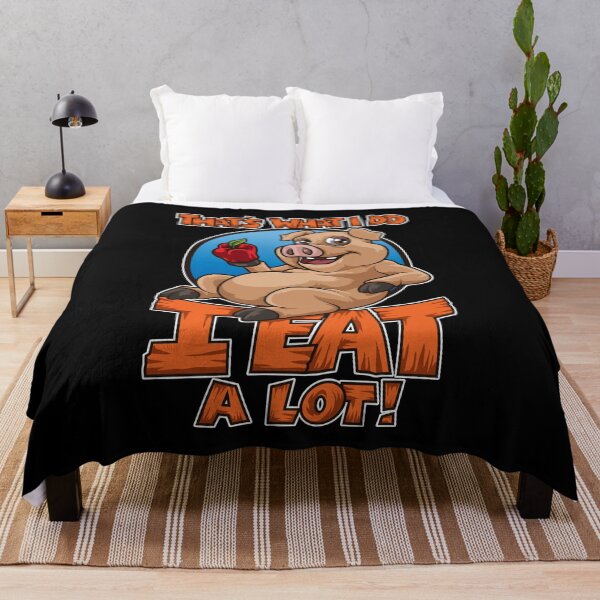 Item preview, That's What I Do - I Eat A Lot - Fat Pig designed and sold by anziehend.