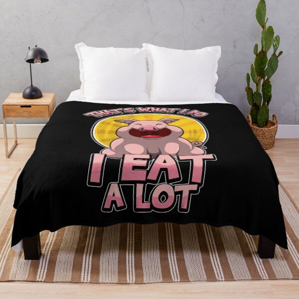 Item preview, That's What I Do - I Eat A Lot - Piglet designed and sold by anziehend.