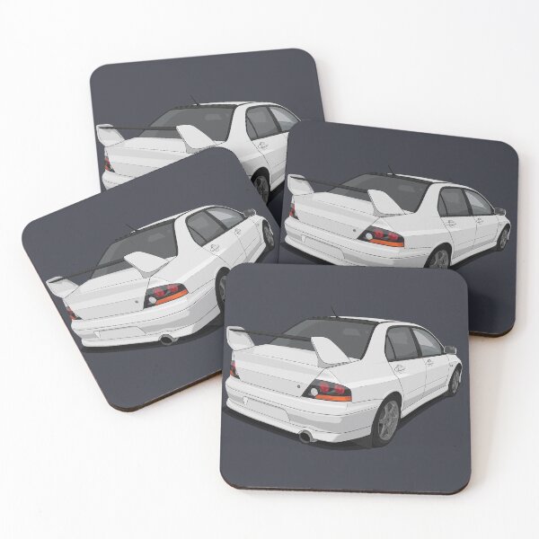 Item preview, Mitsubishi Lancer Evo 8 White designed and sold by ArtyMotive.